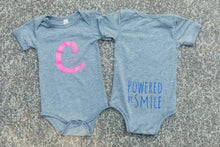 Load image into Gallery viewer, BABY TRIBLEND SHORT SLEEVE ONE PIECE - Grey