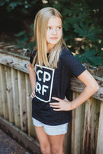 Load image into Gallery viewer, YOUTH TRIBLEND SHORT SLEEVE TEE - Charcoal Black