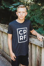 Load image into Gallery viewer, YOUTH TRIBLEND SHORT SLEEVE TEE - Charcoal Black