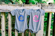 Load image into Gallery viewer, BABY TRIBLEND SHORT SLEEVE ONE PIECE - Grey