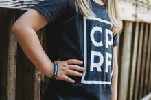 Load image into Gallery viewer, YOUTH TRIBLEND SHORT SLEEVE TEE - Charcoal Black