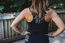 Load image into Gallery viewer, LADIES PERFECT TRIBLEND RACERBACK TANK - Black Frost